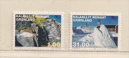 GROENLAND   ( EUGRO - 42 )    2002    N° YVERT ET TELLIER  N°  355/356    N** - Nuevos