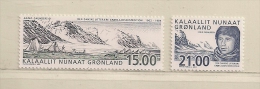 GROENLAND   ( EUGRO - 44 )    2003    N° YVERT ET TELLIER  N°  375/376    N** - Unused Stamps