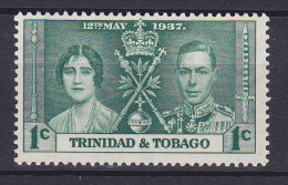 Trinidad & Tobago 1937 Mi. 128    1 C Coronation King George VI. MNH** - Trinidad & Tobago (...-1961)