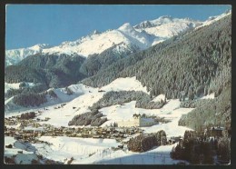 DISENTIS MUSTÈR Hotel DISENTISERHOF Kloster Kirche Piz Ault Winter 1971 - Disentis/Mustér