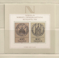 ISLANDE   ( EUIS - 124 )    1982    N° YVERT ET TELLIER    N° 4    N** - Blokken & Velletjes