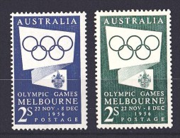 Australia 1954 Olympic Games Melbourne 1956 Set Of 2 MNH - - Ongebruikt