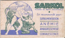 SARKOL/ Plasma De Boeuf Inaltérable  / Vers 1945-1955        BUV107 - Produits Pharmaceutiques