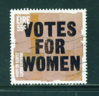 IRELAND  -  2011  Votes For Women  55c  Used As Scan - Oblitérés