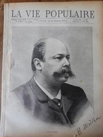 LVP 1888 : Gravure (Portrait De Heni Meilhac Pour Son écrit :LA FORCE DES FEMMES) ;Histoires :Les SAUTERELLES Par Daudet - Magazines - Before 1900