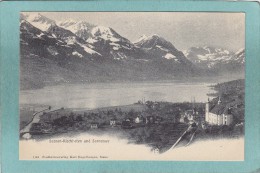 SARNEN - KIRCHHOFEN  UND  SARNERSEE  -  BELLE CARTE  - - Sarnen