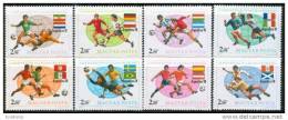 HUNGARY - 1978. World Cup Soccer Chships,Argentina Cpl.Set MNH! Mi:3284-3291. - Unused Stamps