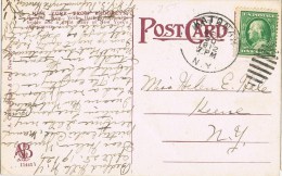 8840. Postal KATONAH (New York) 1912 - Storia Postale