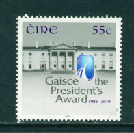 IRELAND  -  2010  Gaisce The Presidents Award  55c  Used As Scan - Used Stamps