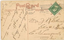 8841. Postal DENVER (Colorado) 1910. Hotel Albany - Storia Postale