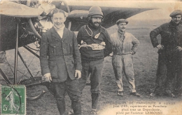 ESSONNE 91  JUVISY   AVIATION PARACHUTISME  JEAN ORS EXPERIMENTE UN PARACHUTE PLACE SOUS UN DEPERDUSSIN - Juvisy-sur-Orge