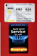 GERMANY: O-1001 09/98  "EWS - Erdgas Wir Geben Gas - Energie" Unused. (3.000ex) - O-Series : Customers Sets