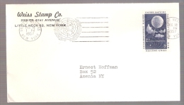 1957 Weiss Stamp Company - Weather Balloon - Brieven En Documenten