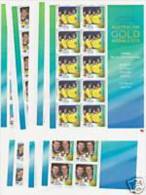 2000 Gold Medallists X 16 Sheetlets - Verano 2000: Sydney