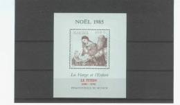 ZAIRE Bloc 63 Neuf ** MNH Noel Cote 7 Euro - Unused Stamps