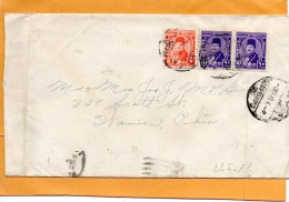 Egypt Old Cover Mailed To USA - Lettres & Documents