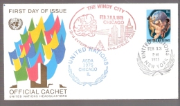 United Nations - ASDA 1975 Chicago, Illinois - The Windy City - Covers & Documents