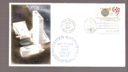 United Nations - Royal Philatelic Society 1974 - Winnipeg, Canada - Postmarked International Law Commission - Briefe U. Dokumente