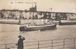 Dieppe - Arrivée De La Malle - Carte CAP Non Circulée - Dieppe