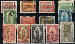 Congo Français - 1900 - Y&T N° 27 à 39, Neufs Avec Traces De Charnières Et Oblitérés - Used Stamps
