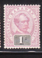 Sarawak 1888-97 Sir Charles Johnson Brooke 1c Used - Sarawak (...-1963)