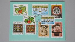 Island 554 YT 507 FA 591 SG 588 Sc 530 Maximumkarte MC, SST PHILA MAINZ 1981, Zweig Einer Eberesche (Sorbus Aucuparia) - Maximum Cards