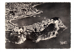 Monaco: Vue Aerienne, Palais Du Prince, Rocher, Musee Oceanographique, Port, Casino, Photo R. Henrard (14-1777) - Musée Océanographique