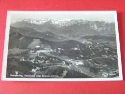 Österreich -   Semmering Panorama Vom Sonnwenstein /     Gelaufen  1953     ( T - 11 ) - Semmering