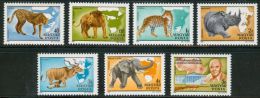 HUNGARY 1981 FAUNA African ANIMALS - Fine Set MNH - Unused Stamps