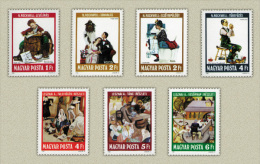 HUNGARY 1981 CULTURE Art ILLUSTRATIONS - Fine Set MNH - Unused Stamps