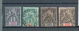 Como157 - YT 1*/4-5-8 Obli - Used Stamps