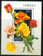 HUNGARY 1982 FLORA Plants ROSES - Fine S/S MNH - Nuovi
