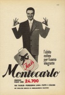 # ABITI FACIS MONTECARLO 1950s Advert Pubblicità Publicitè Reklame Suits Vetements Vestidos Anzugen - 1940-1970 ...