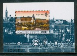 HUNGARY 1984 ARCHITECTURE Budapest Buildings DANUBE HOTEL - Fine S/S MNH - Ungebraucht