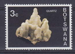 Botswana 1974 Mi. 116     3 C Mineralie Mineral Quartz MH* - Botswana (1966-...)