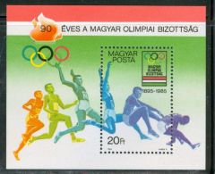 HUNGARY 1985 SPORT Olympic GAMES - Fine S/S MNH - Ungebraucht