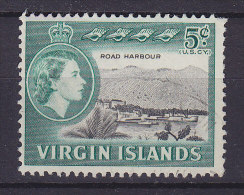 British Virgin Islands 1964 Mi. 144     5 C Queen Elizabeth II & Road Harbour - Britse Maagdeneilanden