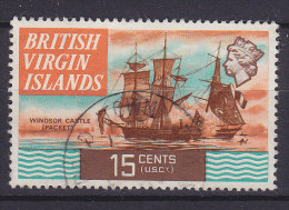 British Virgin Islands 1970 Mi. 212 X A    15 C Schiff Ship "Windsor Castle" Perf. 14½ - Iles Vièrges Britanniques