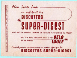 A1805 - BUVARD - Biscottes SUPER DIGEST - Zwieback