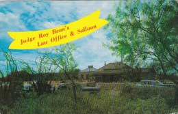 Judge Roy Beans Law Office & Salloon Langtry Texas 1965 - Autres & Non Classés