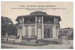CPA 75 PARIS - EXPOSITION ARTS DECORATIFS 1925 - Pavillon Stadium Louvre - Expositions