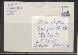 CZECH REPUBLIC Brief Postal History Envelope CZ 014 Architecture - Cartas & Documentos