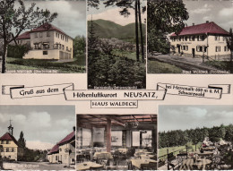 GRUSS AUS DEM HÖHENLUFTKURORT NEUSATZ BEI HERRENALB U. M. SCHWARZWALD / HAUS WALDECK - Bad Herrenalb