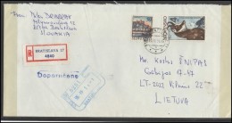 SLOVAKIA Brief Postal History Envelope SK 004 Architecture Fauna Animals - Cartas & Documentos