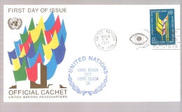 United Nations - LONG BEACH 1977 Long Beach, California - Cartas & Documentos