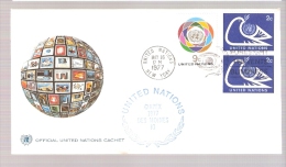 United Nations - CIAPEX 1977 Des Moines, Iowa - Storia Postale