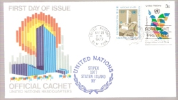 United Nations - STIPEX 1977 Staten Island, New York - Lettres & Documents