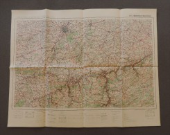Carte De France Et Des Frontières - Numéro 5 - Maubeuge / Bruxelles - Mappe/Atlanti
