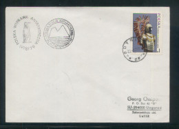 POLAND 1978/79 ANTARCTIC EXPEDITION ARCTOWSKI RESEARCH STATION COVER  PENGUIN - Antarctic Expeditions