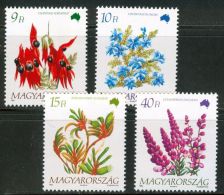 HUNGARY 1992 FLORA Plants FLOWERS - Fine Set MNH - Unused Stamps